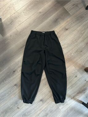 Wilfred Black Drawstring Lounge Pants